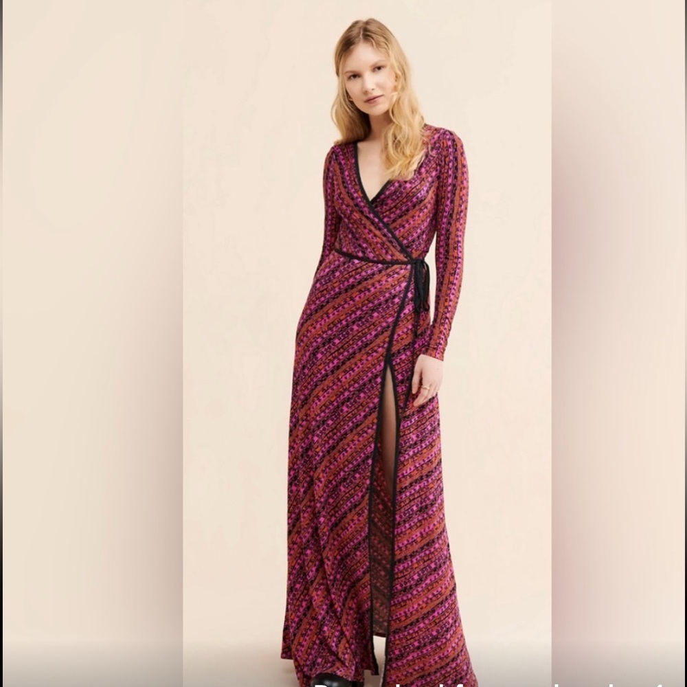 Host pick 🎉NWOT Free People Maxi Wrap Around Dress